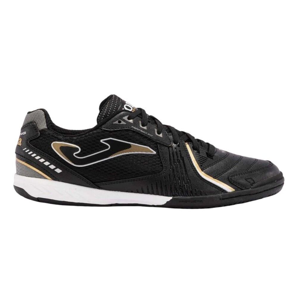 Joma Mens Dribling Dribbling Synthetic Indoor Soccer Sneakers / Black/White